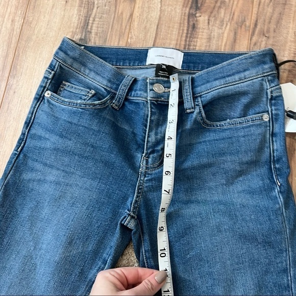 NWT Current/Elliott The Stiletto Jeans in 2 Year Destroy Stretch Indigo - Picture 8 of 13